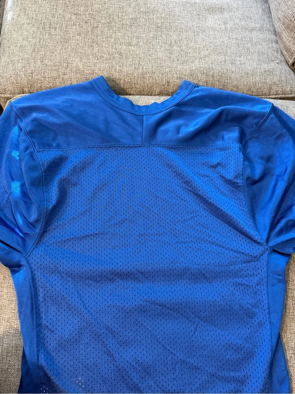 Nike Youth Large (12-13yr) Royal Blue Athletic Practice Jersey with White Swoosh